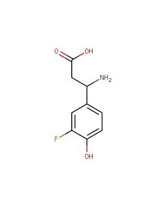 Astatech 3-AMINO-3-(3-FLUORO-4-HYDROXYPHENYL)PROPANOIC ACID; 0.25G; Purity 95%; MDL-MFCD03002493